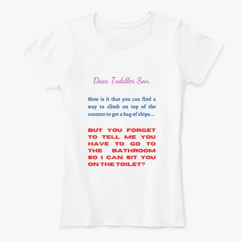 Dear Toddler Son 1